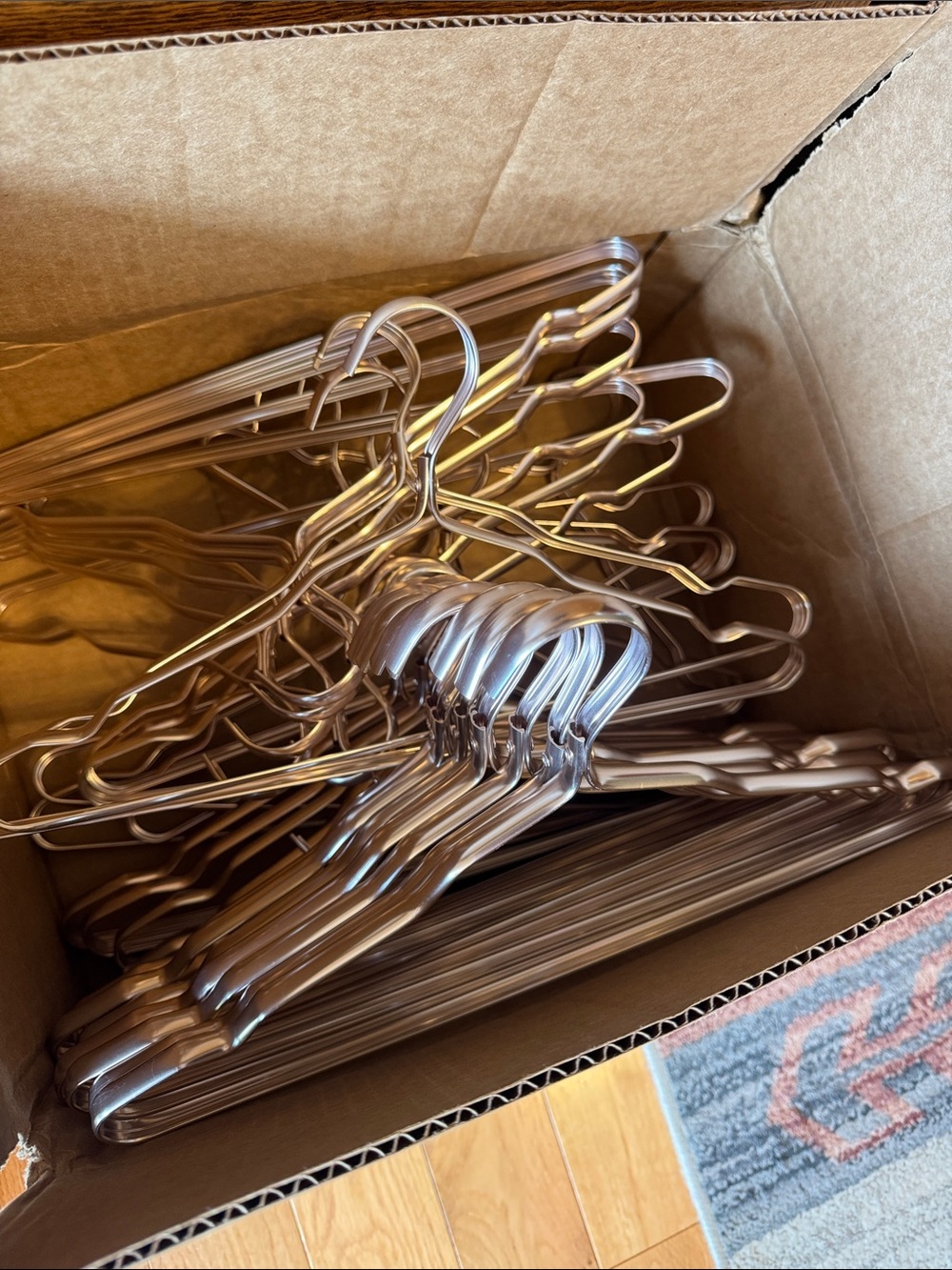 🆕 30 Stainless Steel Metal Clothes Hangers